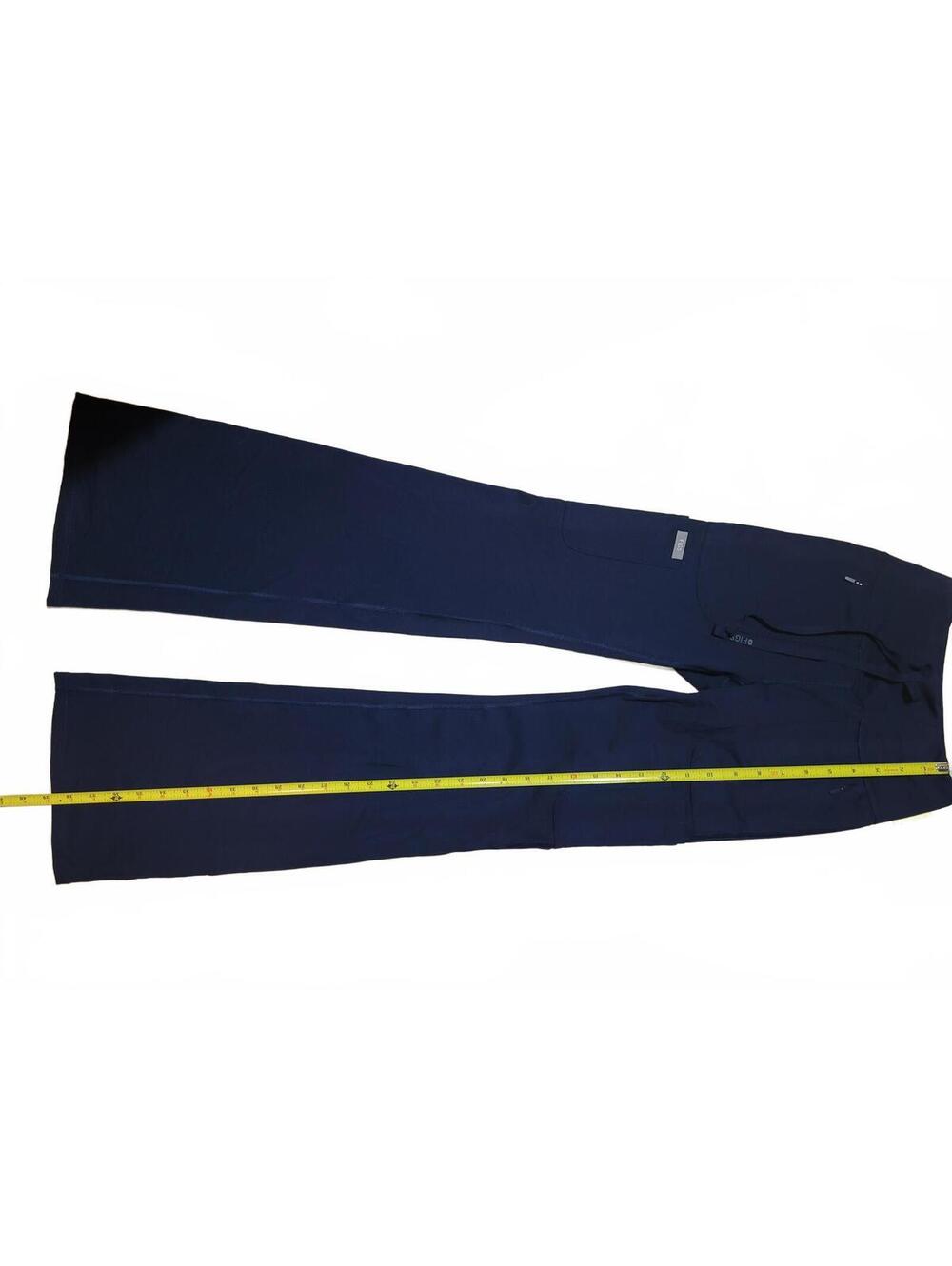 Figs women's Seville flared pant leggings scrub sz XXS navy blue nwt - Picture 5 of 8